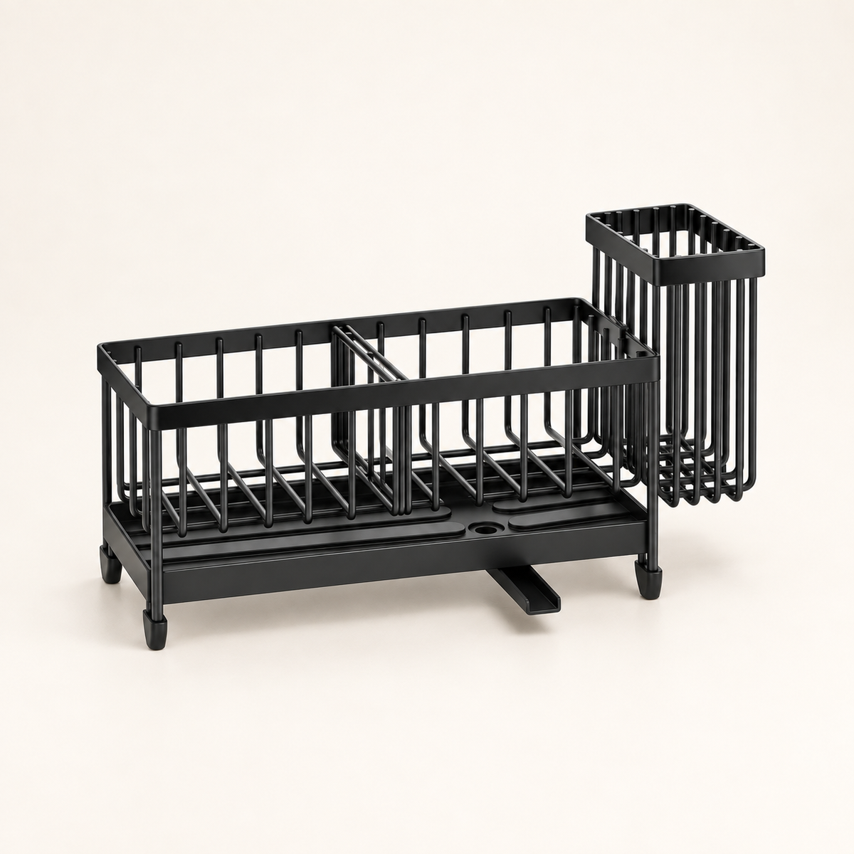 Sink caddy clean hero, Black 9.25-inch selected option.