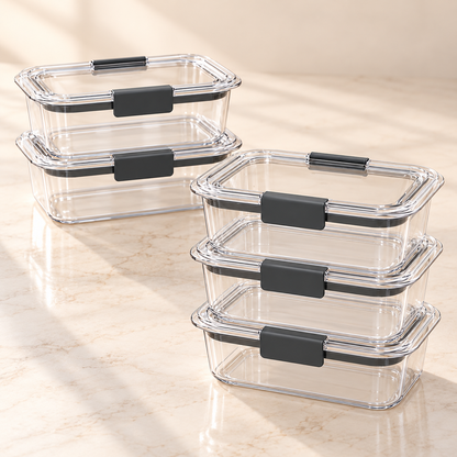 Rubbermaid Brilliance 3.2-cup set of five — Clean Set Identity