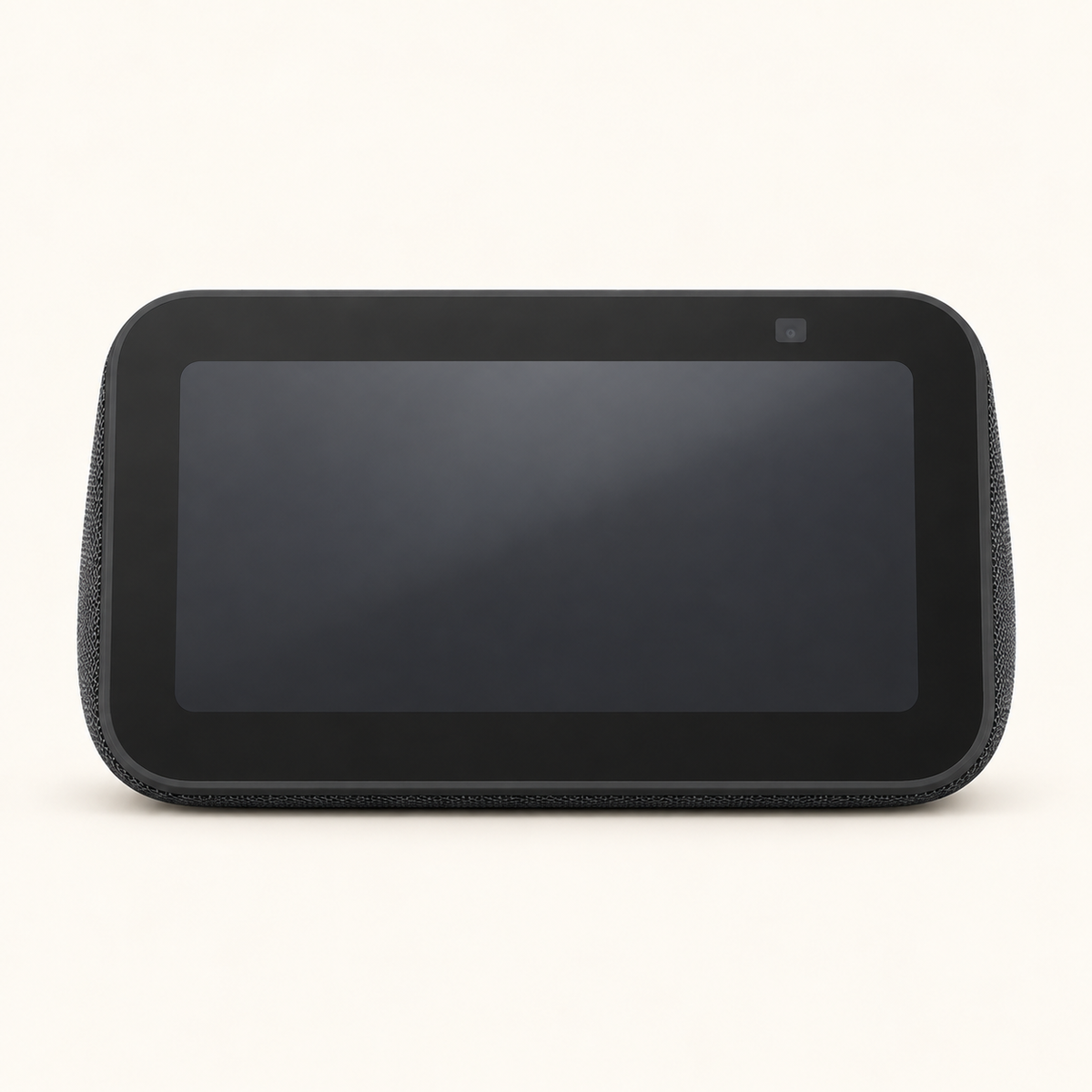 Echo Show 5 (3rd Gen, Charcoal) — Front View