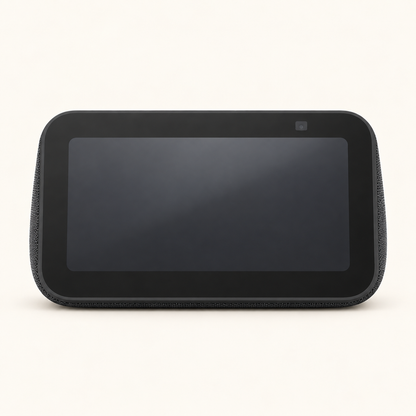 Echo Show 5 (3rd Gen, Charcoal) — Front View