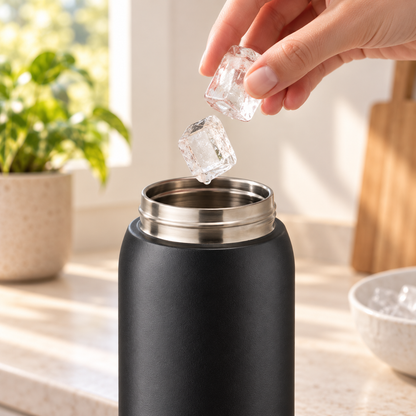 Owala FreeSip 32 oz, Very, Very Dark — Wide Opening / Ice