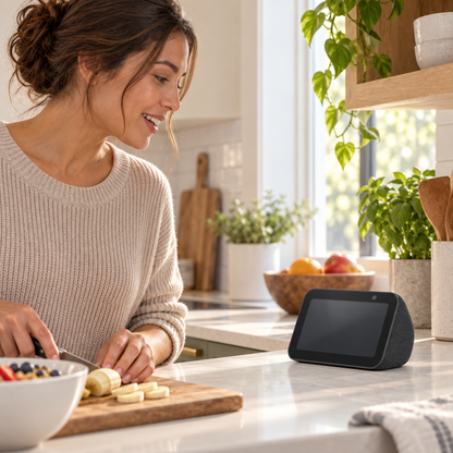 Echo Show 5 (3rd Gen, Charcoal) — Voice Context