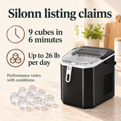 Silonn SLIM21B, Black — Performance